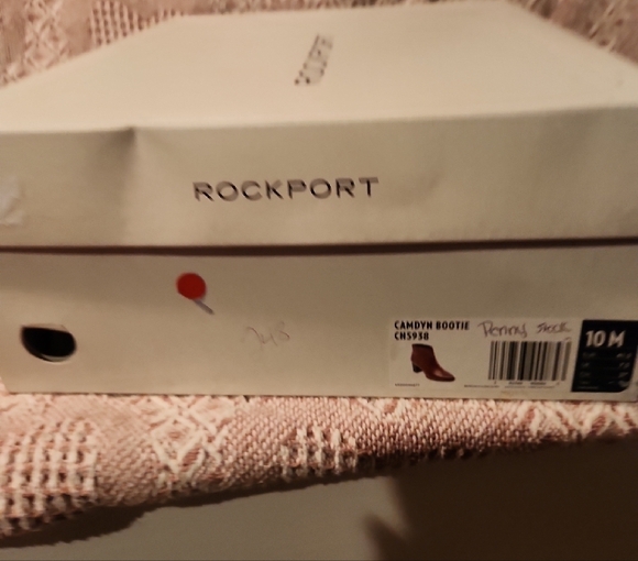 Rockport Camdyn Bootie Tan Women's Size 10 New In Box - Picture 12 of 15